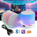 Mini Bluetooth speaker with colorful dancing LED lights